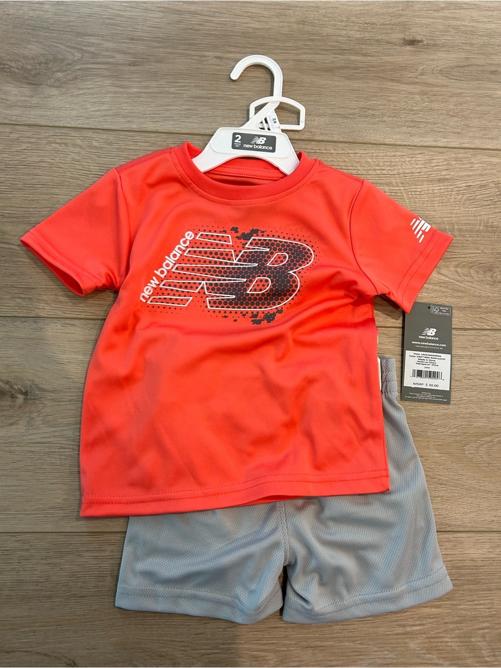 NWT New Balance Infant Boy Set - Baby Boy 2-Piece Set Size 24 months